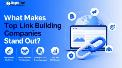 What Makes Top Link Building Companies Stand Out guide banner for NogenTech.