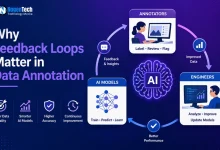 Why Feedback Loops Matter in Data Annotation guide banner for NogenTech.