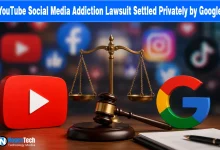 YouTube Social Media Addiction Lawsuit Settled Privately by Google news banner for NogenTech.