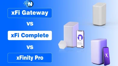 xFi Gateway vs xFi Complete vs Xfinity Pro comparison banner for NogenTech.