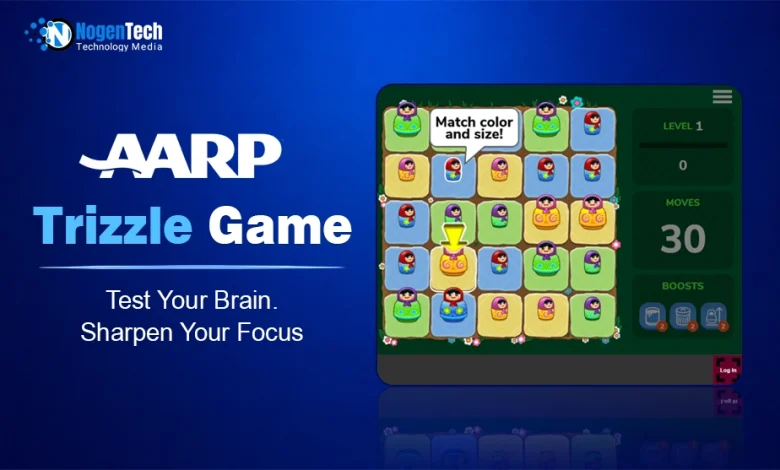 AARP Trizzle Game banner for NogenTech.