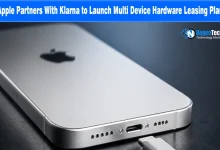 Close-up of a silver iPhone displaying its bottom charging port and speaker grilles.
