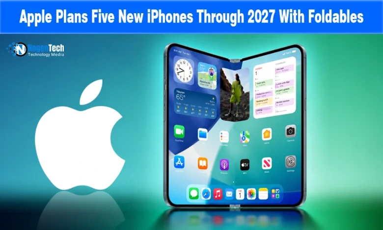 Apple Plans Five New iPhones Through 2027 With Foldables news banner for NogenTech.