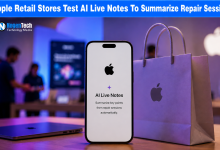 Apple Testing AI-Powered Live Notes Feature at Genius Bar news banner for NogenTech.