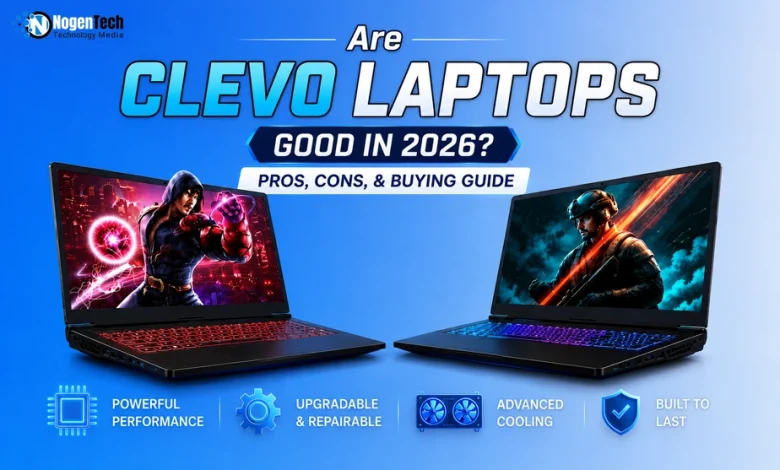 Are Clevo Laptops Good in 2026 Pros, Cons, and Buying Guide feature banner for NogenTech.