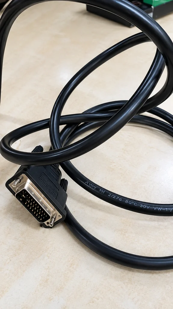 Picture of DVI Cable | Image Credit: NogenTech