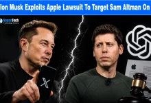 Elon Musk and Sam Altman tech rivalry news banner for NogenTech.