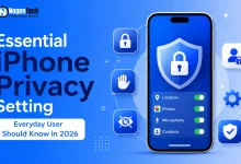 Essential iPhone Privacy Setting guide feature banner for NogenTech.