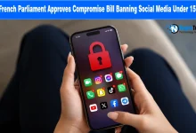 Smartphone screen displaying locked red padlock over social media app icons.