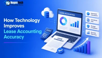 How Technology Improves Lease Accounting Accuracy guide banner for NogenTech.