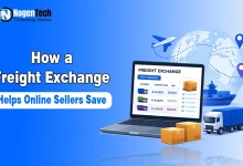 How a Freight Exchange Helps Online Sellers Save guide banner for NogenTech.