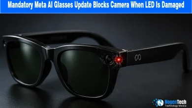 Mandatory Meta AI Glasses Update Blocks Camera When LED Is Damaged news banner for NogenTech.