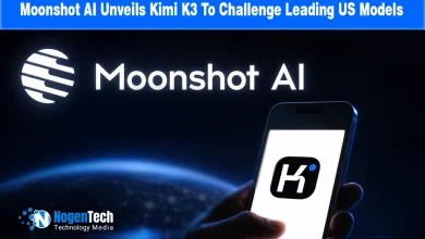 Moonshot AI Kimi K3 chatbot interface on a smartphone screen.