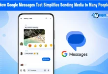 New Google Messages Test Simplifies Sending Media to Many People news banner for NogenTech.