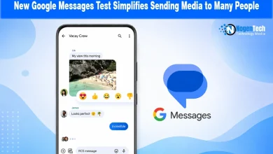 New Google Messages Test Simplifies Sending Media to Many People news banner for NogenTech.