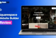 Squarespace Website Builder Review banner for NogenTech.