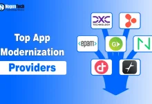 Top application modernization providers graphic for NogenTech.
