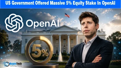 US Government Offered Massive 5% Equity Stake In OpenAI news banner for NogenTech.