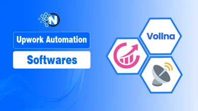 Upwork Automation Softwares tool list banner for NogenTech.
