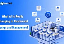 AI in restaurant design and management using data-driven technology to optimize restaurant layouts, kitchen operations, and customer experience