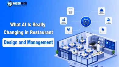 AI in restaurant design and management using data-driven technology to optimize restaurant layouts, kitchen operations, and customer experience