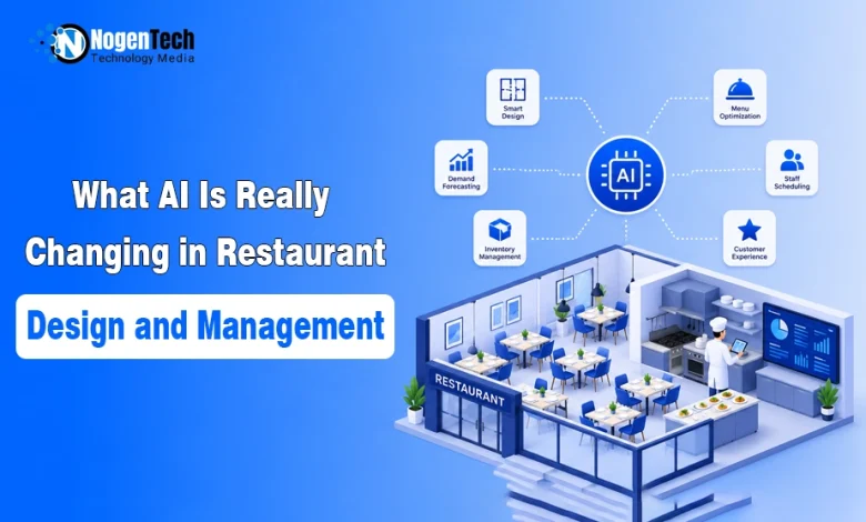 AI in restaurant design and management using data-driven technology to optimize restaurant layouts, kitchen operations, and customer experience