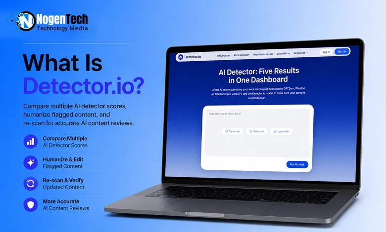 Detector.io platform review banner for NogenTech.