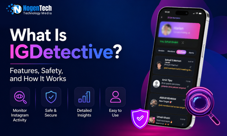 What Is IGDetective Features Safety and How It Works guide banner for NogenTech.