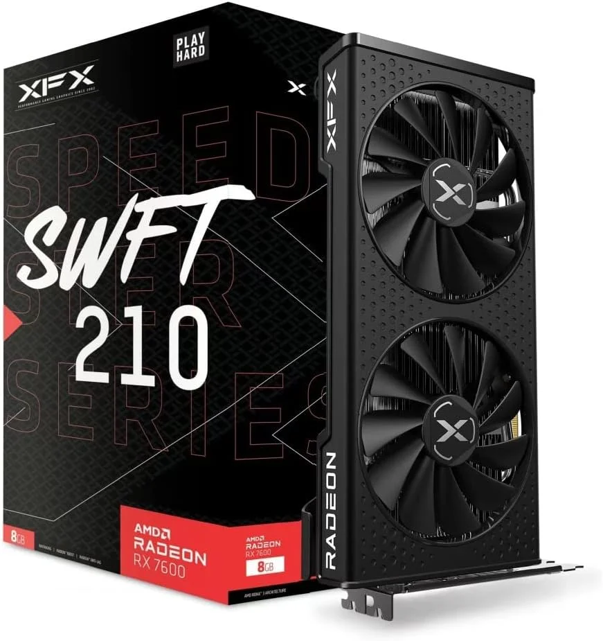 XFX Speedster SWFT210 Radeon RX 7600 Graphics Card | Image Credit: Amazon
