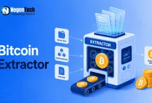 Bitcoin Extractor tool banner for NogenTech.