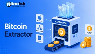 Bitcoin Extractor tool banner for NogenTech.