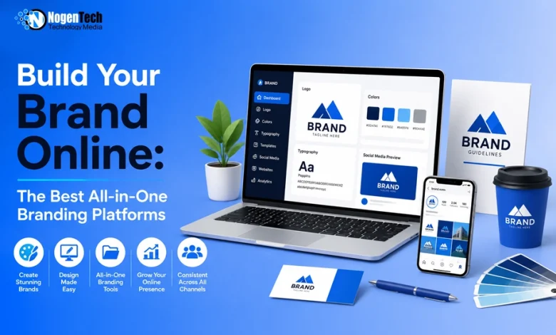 Build Your Brand Online featuring all-in-one branding platforms for businesses