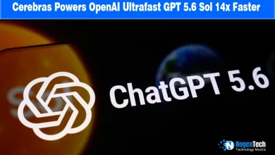 OpenAI logo and ChatGPT 5.6 text with NogenTech branding.
