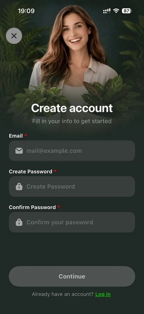 create account