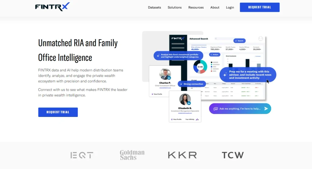 FINTRX — Best for Private Wealth Intelligence