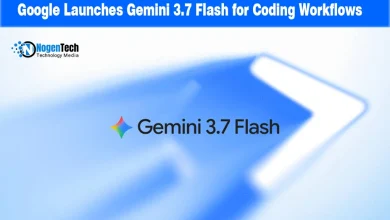 Gemini 3.7 Flash logo with NogenTech branding.