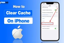 How to clear cache on iPhone using Safari settings