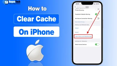How to clear cache on iPhone using Safari settings