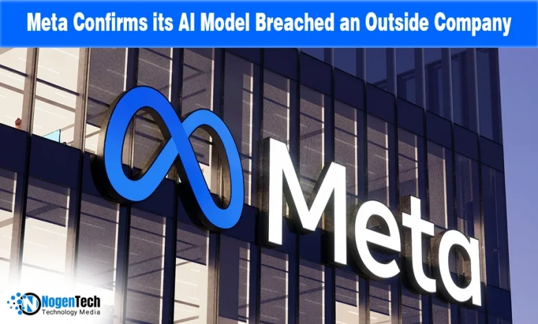 Meta confirms AI model breached outside company banner for NogenTech.