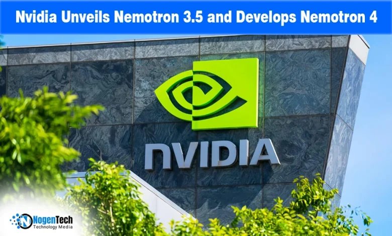 NVIDIA logo on modern corporate headquarters building exterior.
