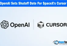 OpenAI logo alongside the Cursor logo separated by a line divider on a light background with NogenTech branding.