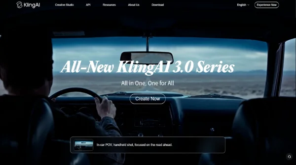 Screenshot of Kling AI by NogenTech
