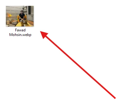 WEBP image downloaded
