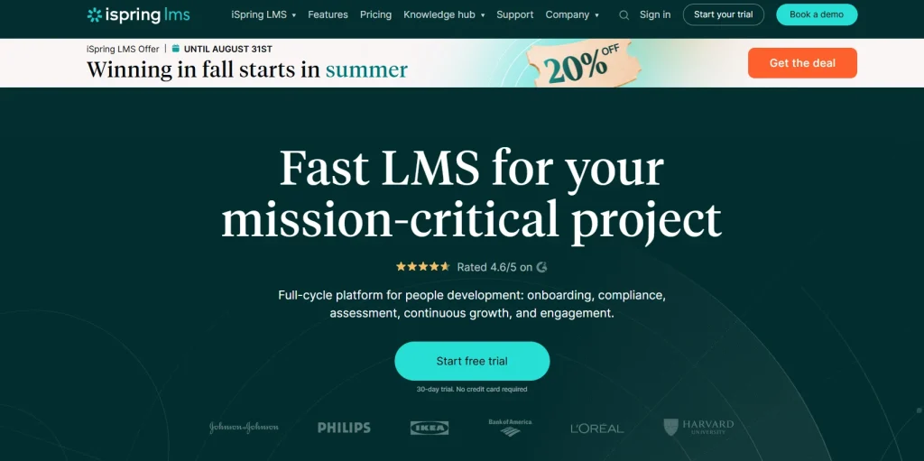 iSpring LMS