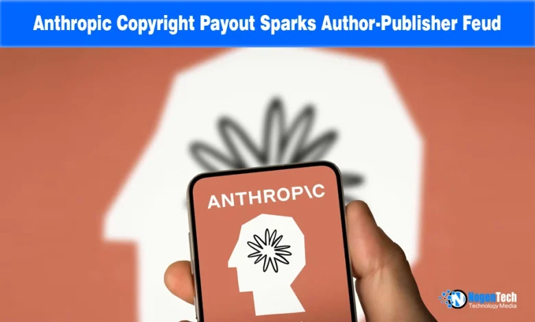 Hand holding a smartphone displaying the Anthropic logo over a warm background.