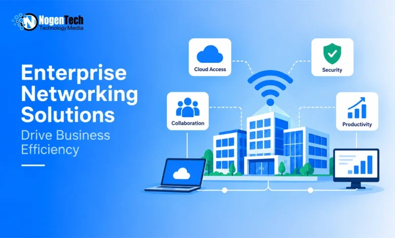 Enterprise networking solutions supporting cloud access, security, collaboration, and productivity