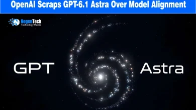 Spiral star galaxy graphic in space flanked by the text GPT on the left and Astra on the right.
