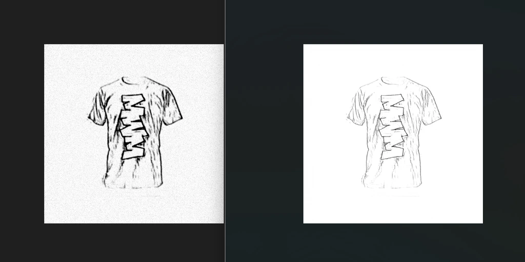 The image is the output of a sketch generation model | Image Credit: NogenTech