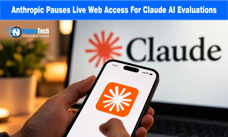 Hand holding a smartphone with the orange Claude AI logo app icon displayed on the screen.