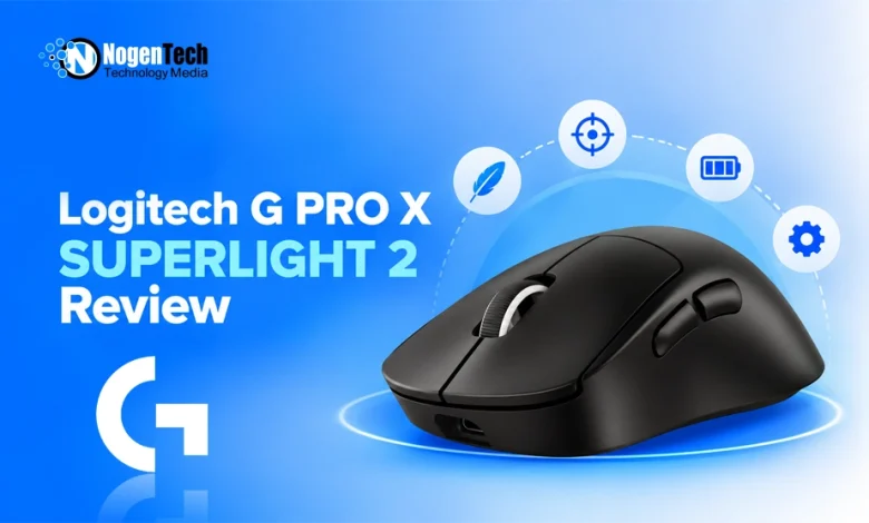 Logitech G PRO X SUPERLIGHT 2 wireless gaming mouse